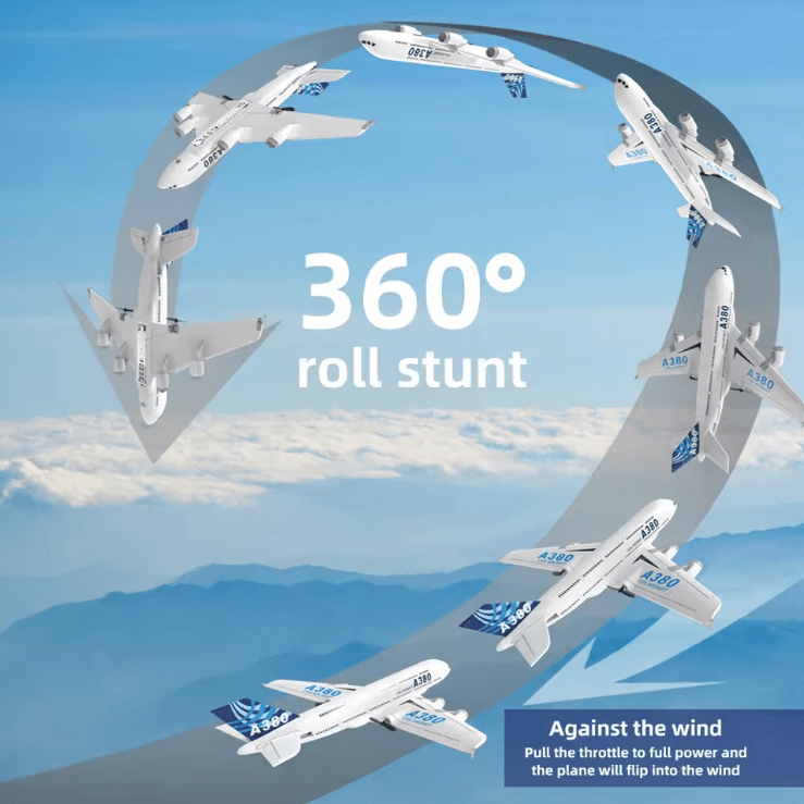 SkyGlide A380 RC Airplane