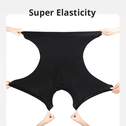 Mens High Waist Tummy Control Compression Shorts