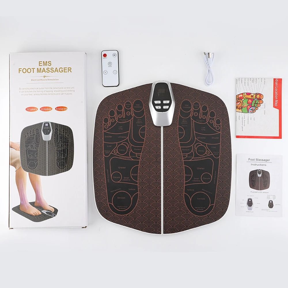 Smart Foot Relaxation Mat with Remote Control