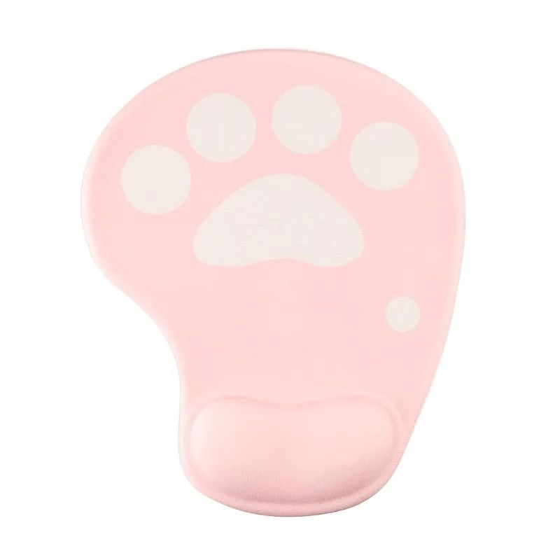 Ergonomic Cat Paw Mouse Pad with Wrist Rest