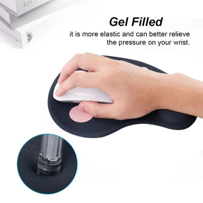 Ergonomic Cat Paw Mouse Pad with Wrist Rest