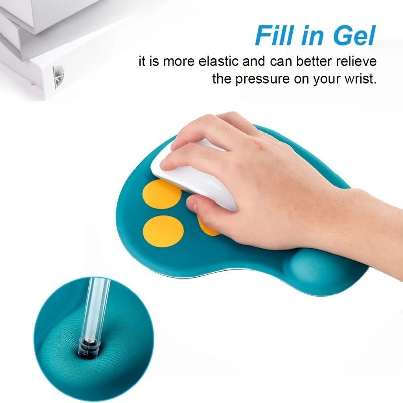 Ergonomic Cat Paw Mouse Pad with Wrist Rest