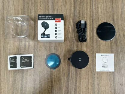 Magnetic Wireless Car Charger and Phone Holder