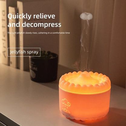 Jellyfish Flame Aroma Diffuser with Remote Control