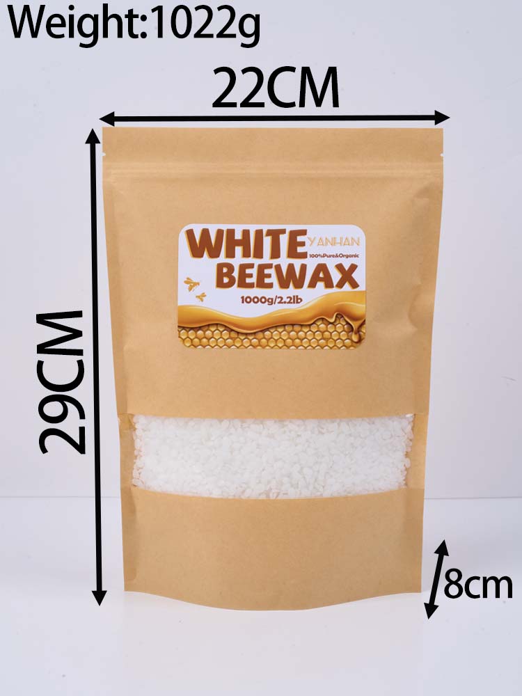 Pure Natural Granular Beeswax, DIY Candle Making Supplies, Handmade Scented Wax, Raw Materials for Craft