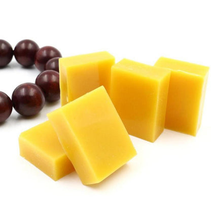 Organic Beeswax for Wood Polish, Natural Furniture Maintenance, Pure Honey Wax for Candle and Soap Making Supplies