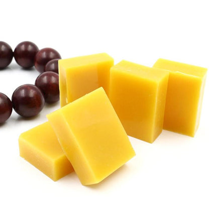 Organic Beeswax for Wood Polish, Natural Furniture Maintenance, Pure Honey Wax for Candle and Soap Making Supplies