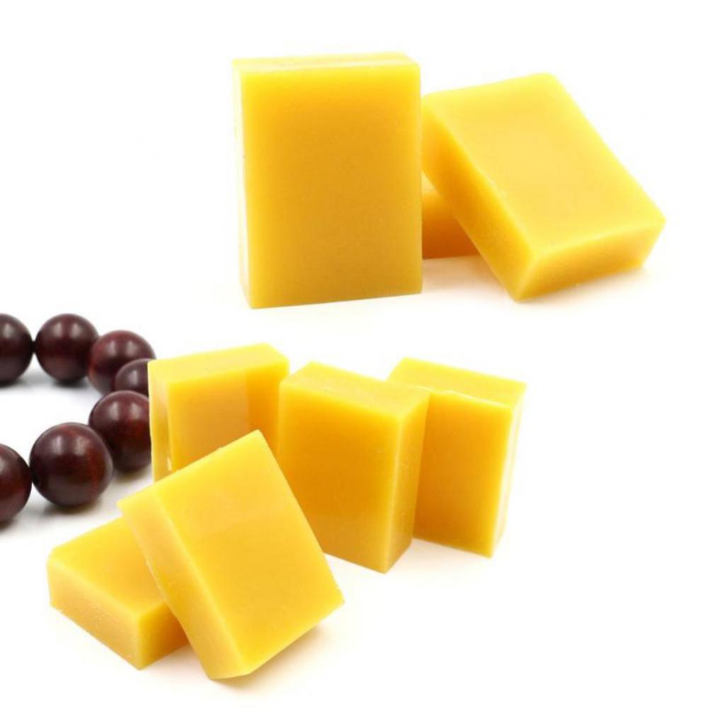 Organic Beeswax for Wood Polish, Natural Furniture Maintenance, Pure Honey Wax for Candle and Soap Making Supplies