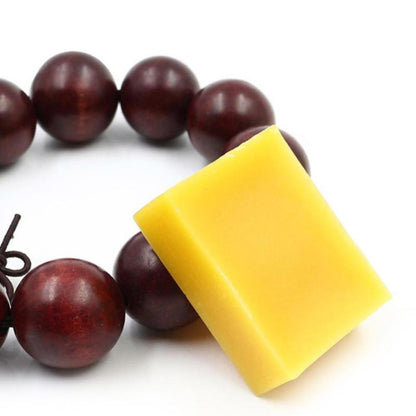 Organic Beeswax for Wood Polish, Natural Furniture Maintenance, Pure Honey Wax for Candle and Soap Making Supplies