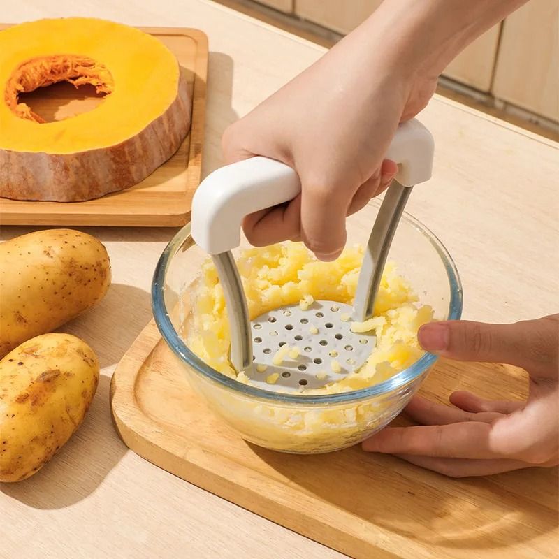 Manual Potato Masher and Fruit Press
