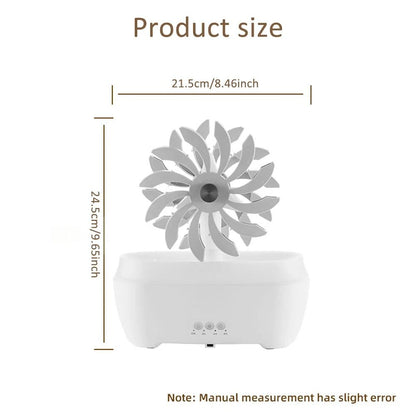 Windmill Aroma Diffuser and Air Humidifier with Remote Control