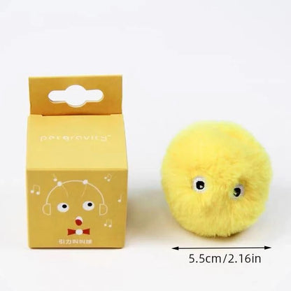 Interactive Electric Cat Toy Ball with Catnip and Sound