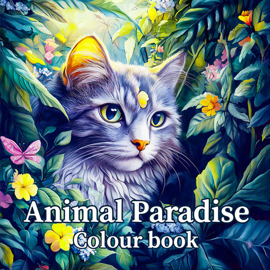 Thick Page Coloring Books for Adults, Kids, Anti Stress Art Activity, Creative Drawing and Painting for Relaxation