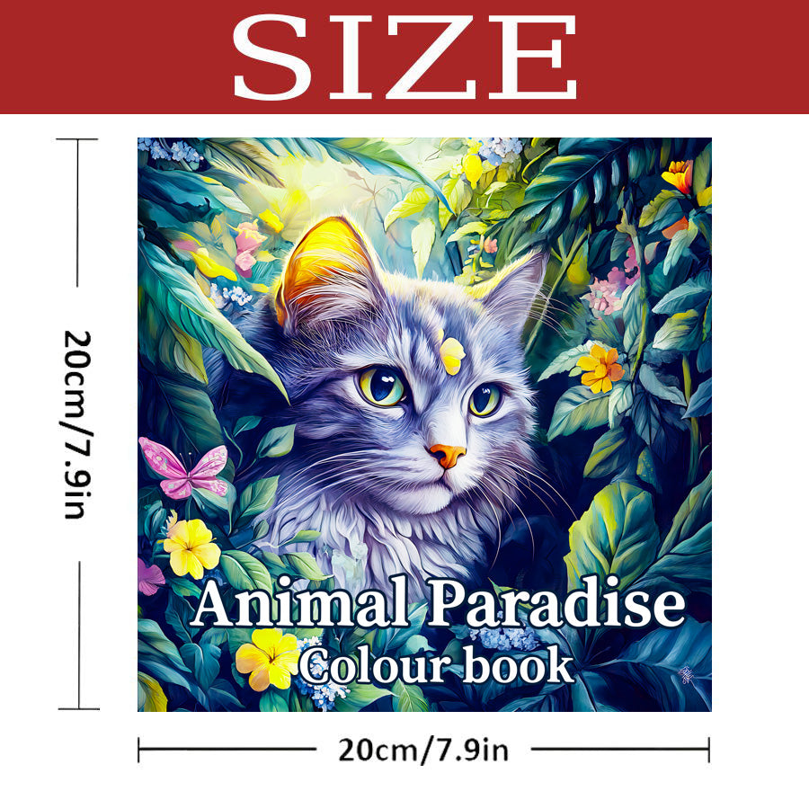 Thick Page Coloring Books for Adults, Kids, Anti Stress Art Activity, Creative Drawing and Painting for Relaxation