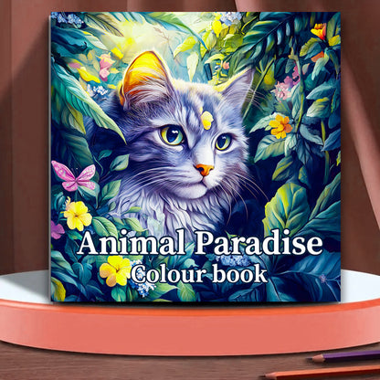 Thick Page Coloring Books for Adults, Kids, Anti Stress Art Activity, Creative Drawing and Painting for Relaxation