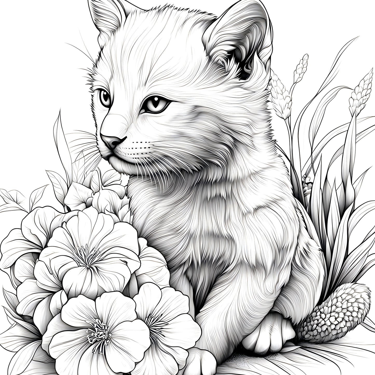 Thick Page Coloring Books for Adults, Kids, Anti Stress Art Activity, Creative Drawing and Painting for Relaxation