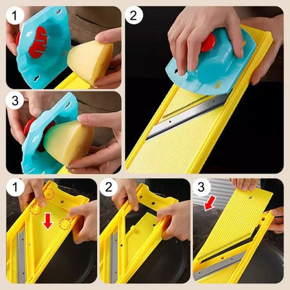Multifunctional Vegetable Slicer and Shredder Set