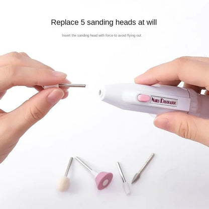 Mini Electric Nail Drill Kit for Manicure and Pedicure