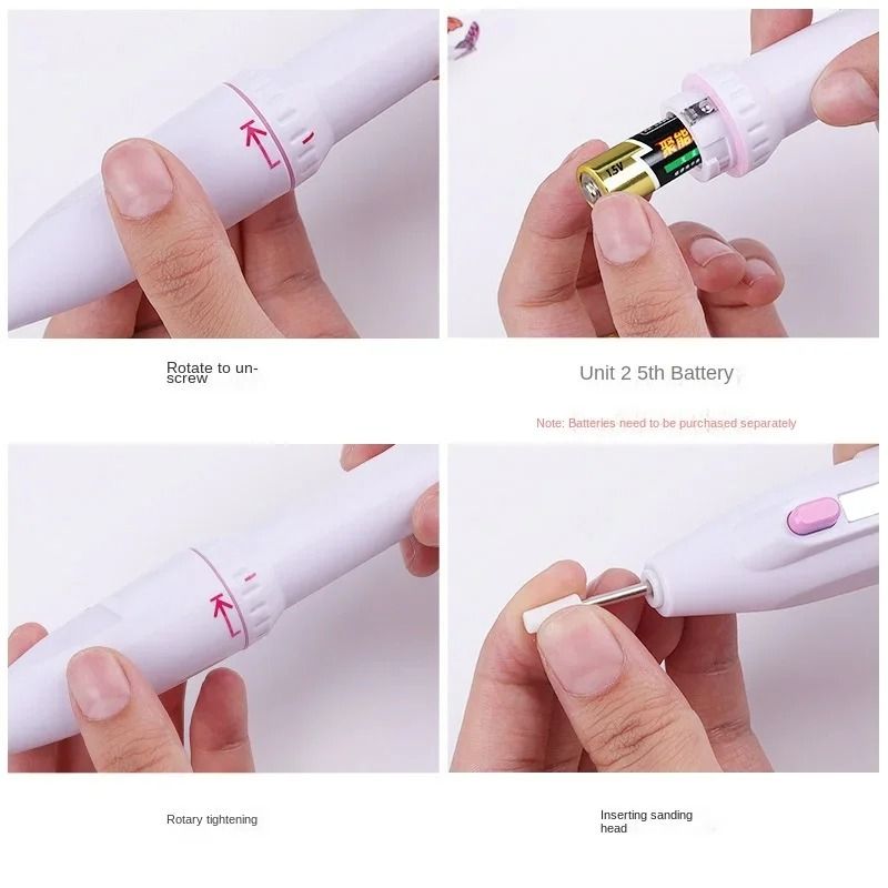 Mini Electric Nail Drill Kit for Manicure and Pedicure