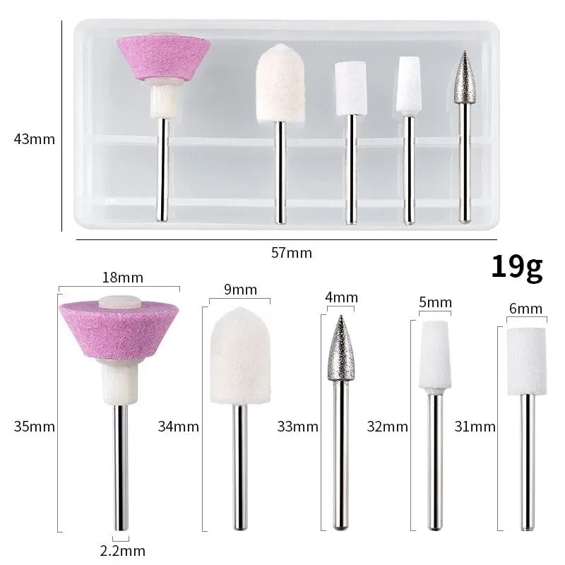 Mini Electric Nail Drill Kit for Manicure and Pedicure