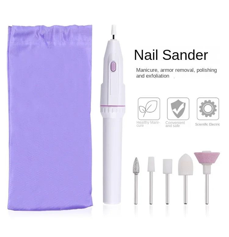 Mini Electric Nail Drill Kit for Manicure and Pedicure