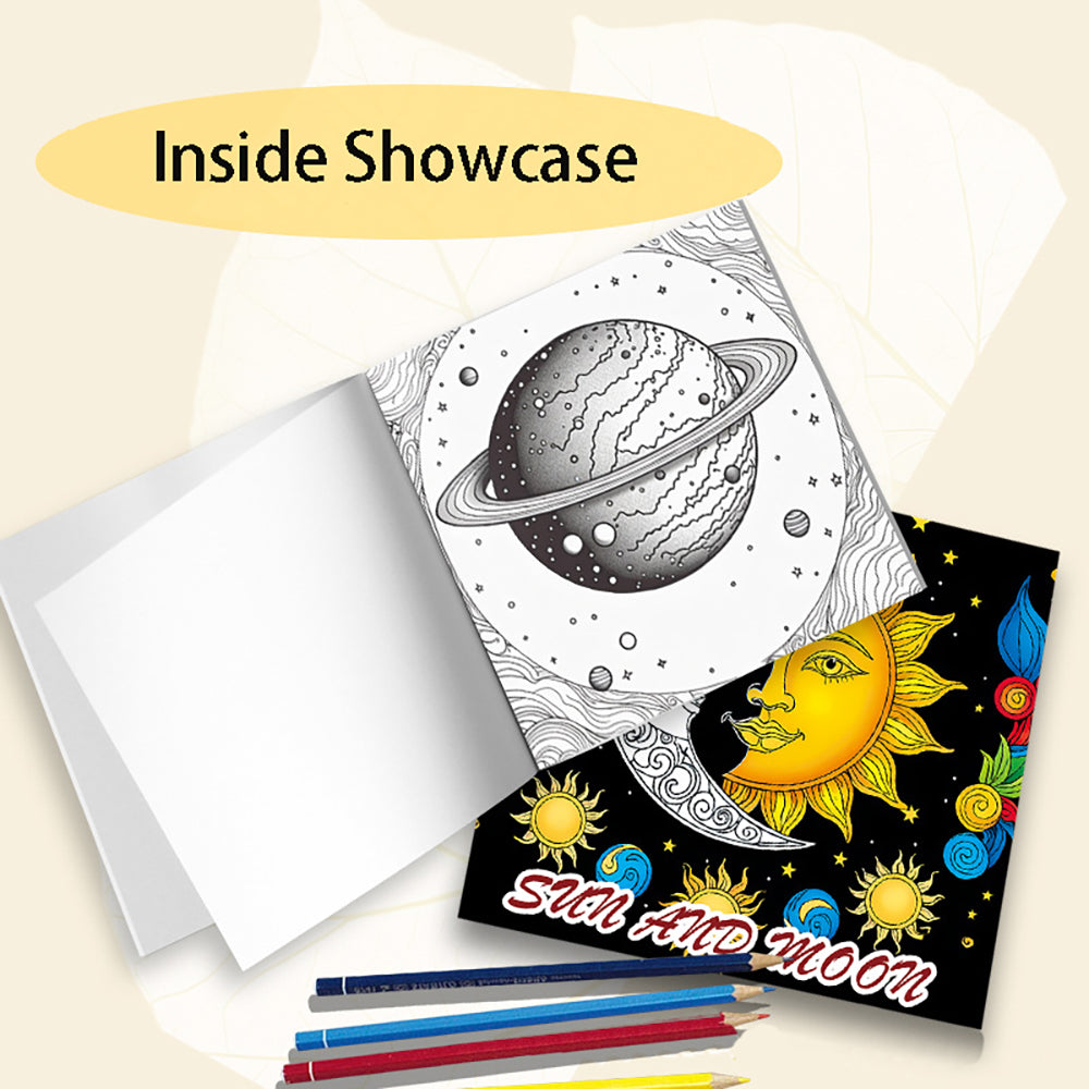 Creative Artistic Coloring Book, Stress Relief Art Therapy, with Patterns, Doodles, and Figure Drawing for Adults