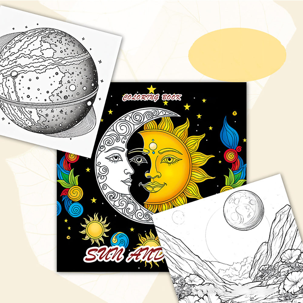 Creative Artistic Coloring Book, Stress Relief Art Therapy, with Patterns, Doodles, and Figure Drawing for Adults