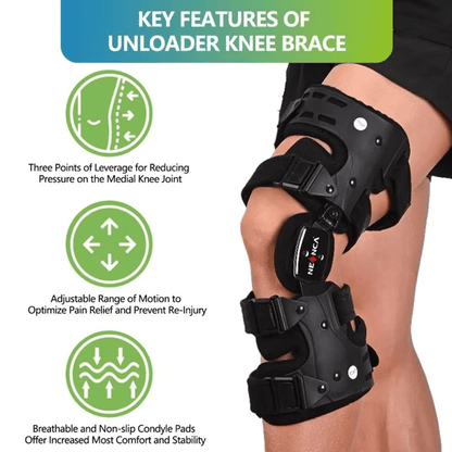 Neenca OA Unloader Knee Brace for Pain Relief and Joint Support