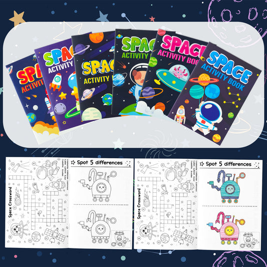 Space Activity Book , Astronaut Coloring Book, Planet Drawing Kit, Mind Games, Classroom Art Supplies