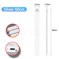 silvery 50cm
