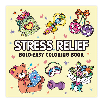 Girl Moment Unpack Coloring Book, Freehand Coloring Set, Cute Healing Diy Painting