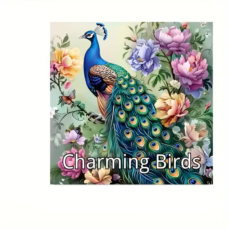 Charming Birds World Coloring Book, for Soothing Stress and Relaxation, a Stress Reduction Colouring Book for Gifting