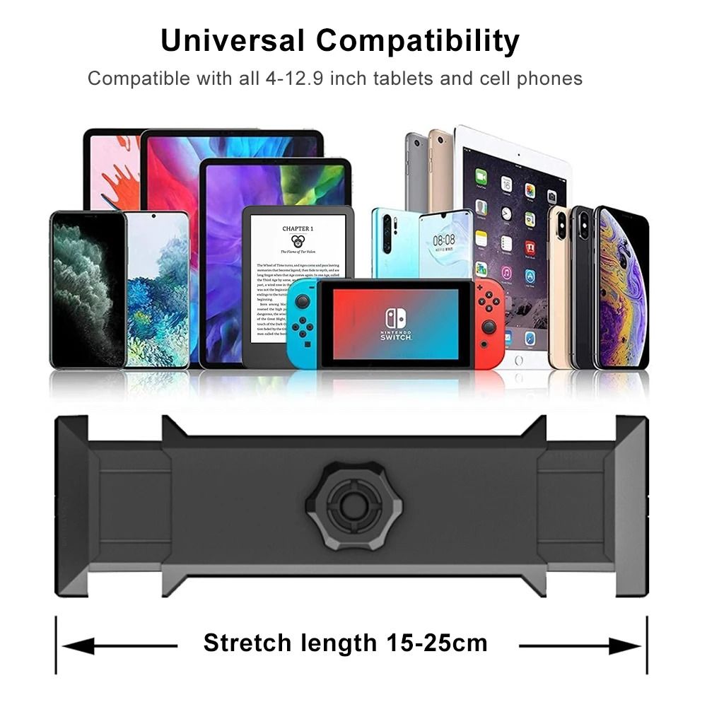 Adjustable Tablet Holder with 360 Degree Rotating Arm for Bed and Desk