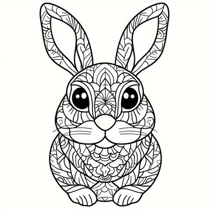 Animals Coloring Book for Adults, Stress Relief and Mood Reduction, Valentines Gift Idea