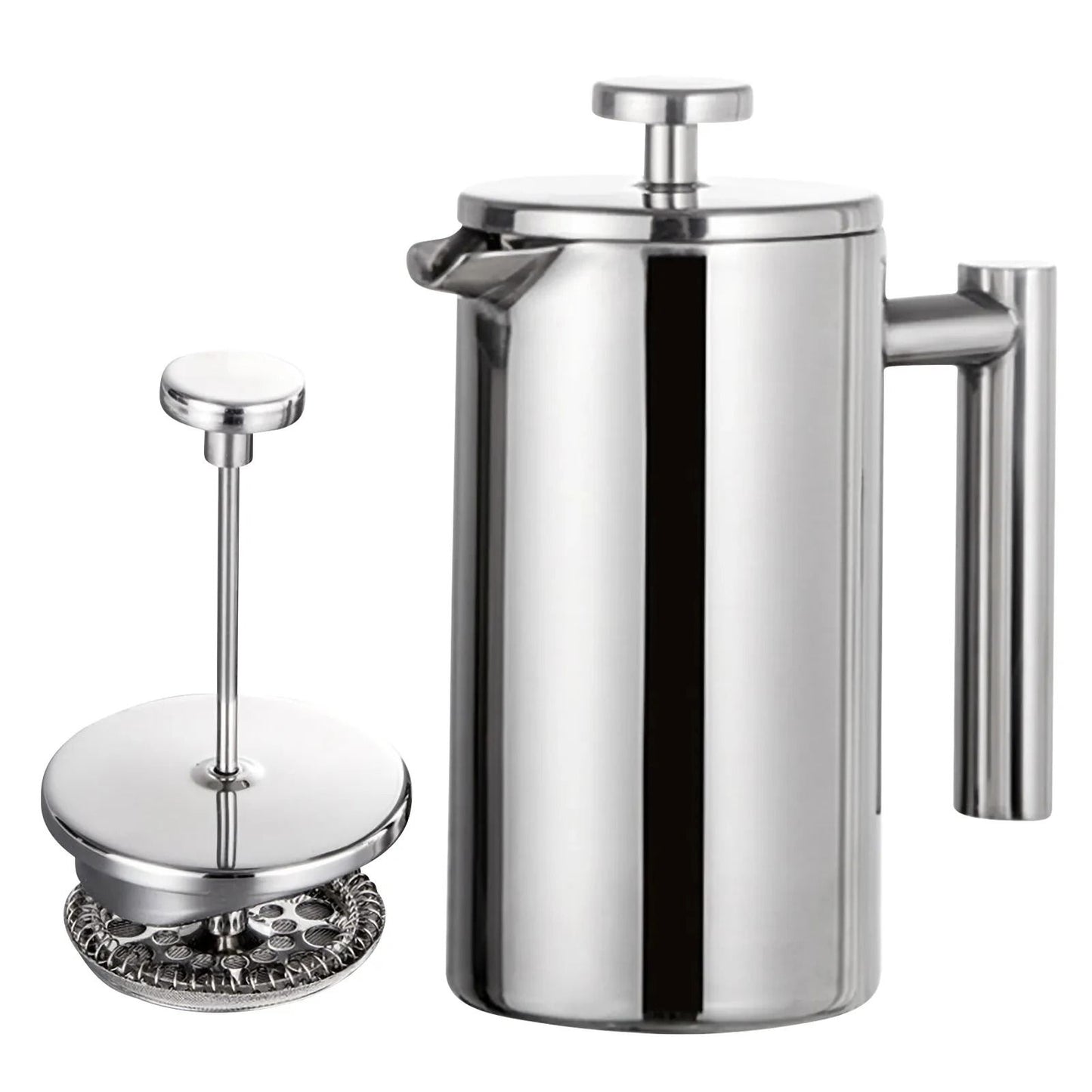 Stainless Steel French Press Coffee Maker Pot