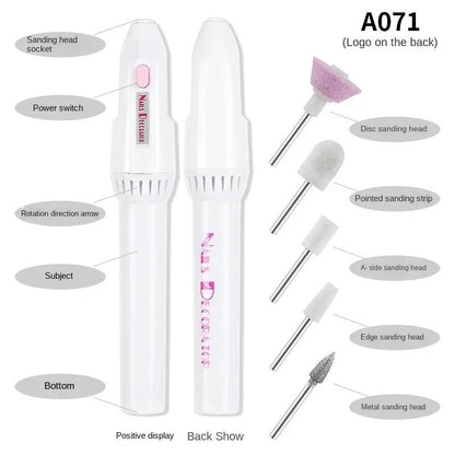 Electric Nail Drill Set for Perfect Home Manicures