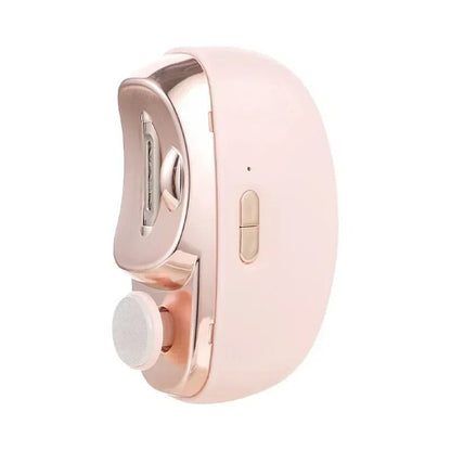 Rechargeable Electric Nail Clipper with Built-in Light for Effortless Manicures