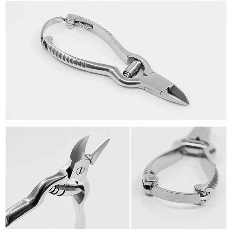 Professional Cuticle Nipper and Nail Trimmer for Manicure and Pedicure Care