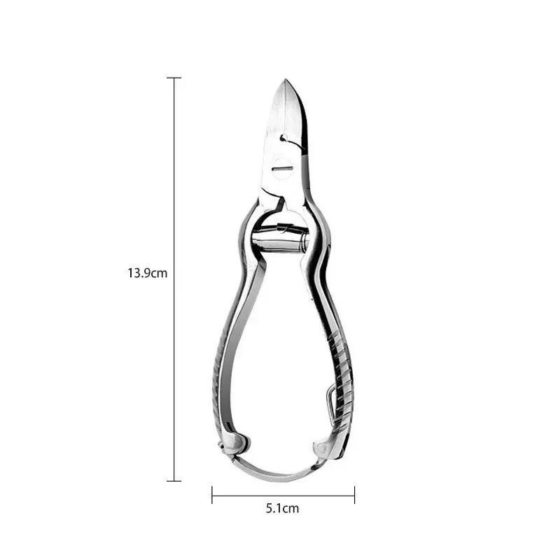 Professional Cuticle Nipper and Nail Trimmer for Manicure and Pedicure Care