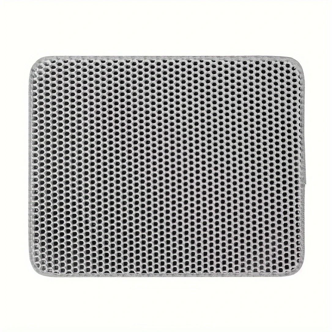 Double Layer Honeycomb Cat Litter Mat Waterproof and Easy Clean Design