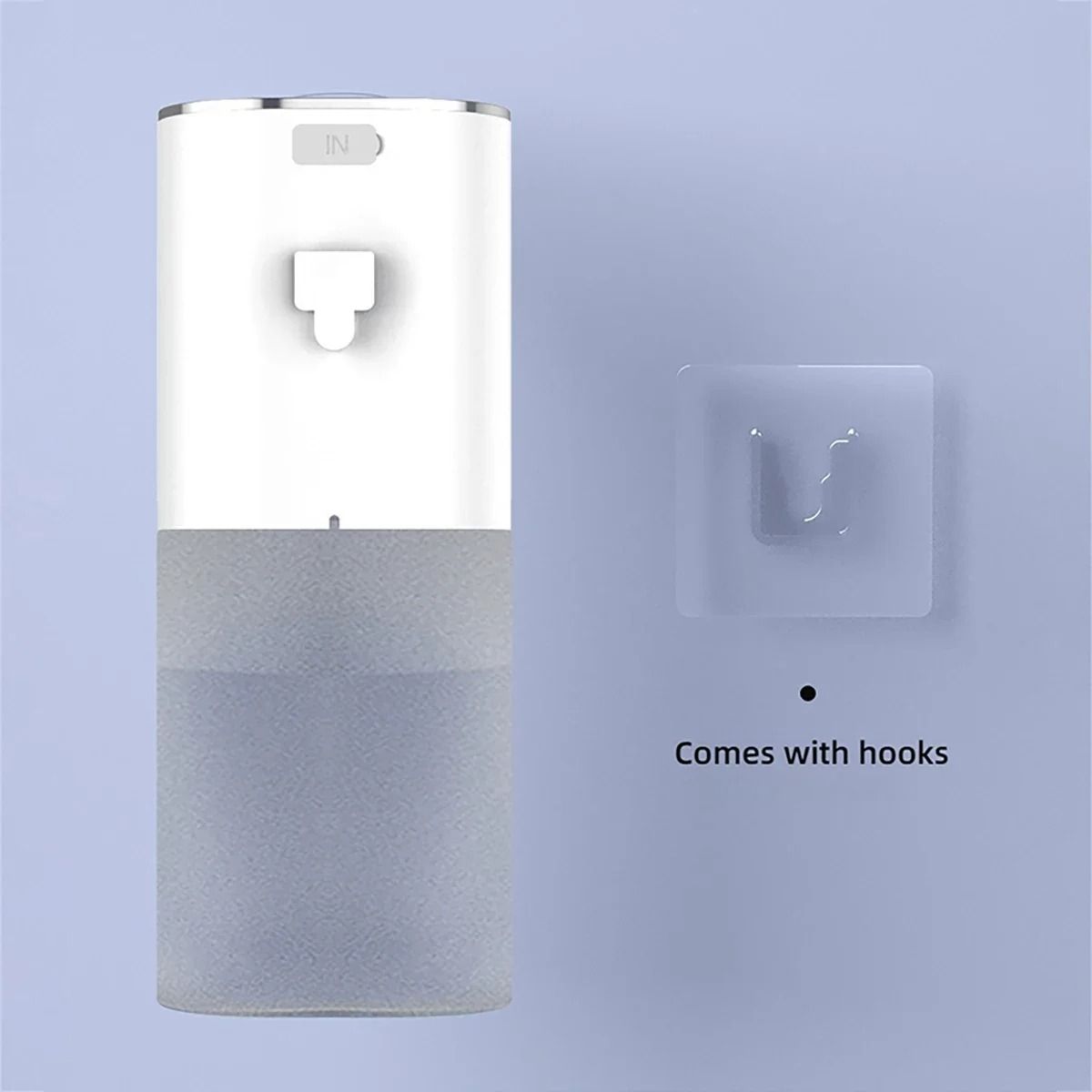 Automatic Soap Dispenser with Infrared Sensor and USB Rechargeable Design