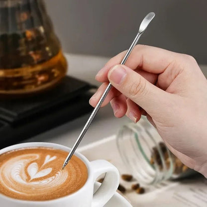Stainless Steel Coffee Art Needle Pen for Cappuccino and Latte