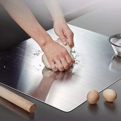 Stainless Steel Folding Chopping Board for Kitchen Use