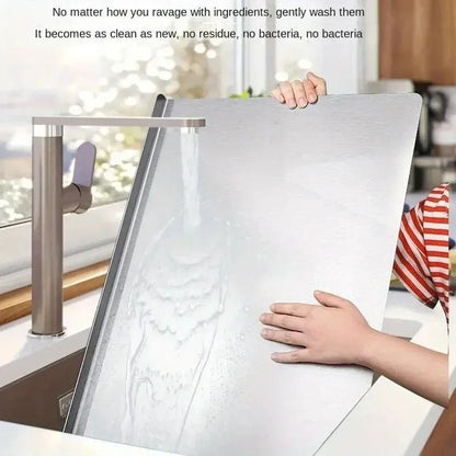 Stainless Steel Folding Chopping Board for Kitchen Use
