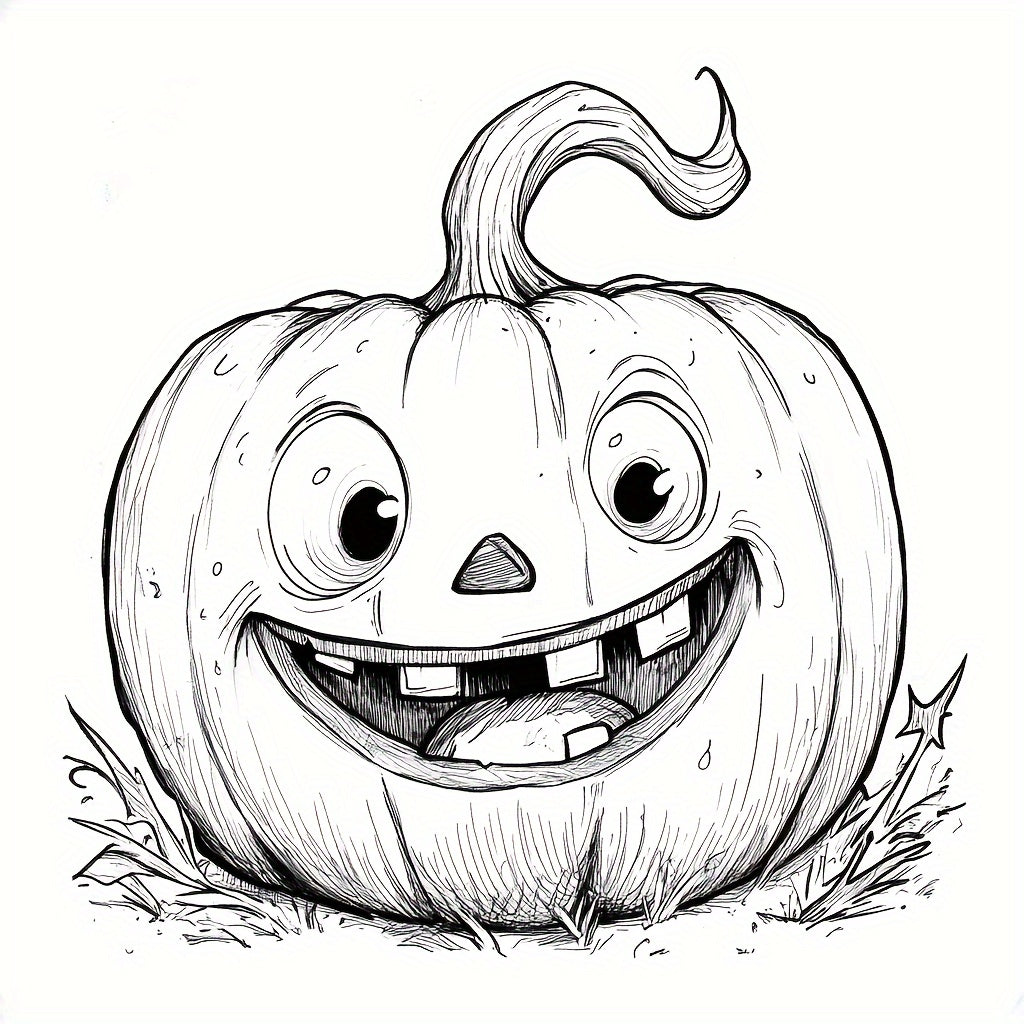 Halloween Coloring Book for Adults, Stress Relief and Relaxation, Valentine's Day Gift, Anti Anxiety Art Therapy