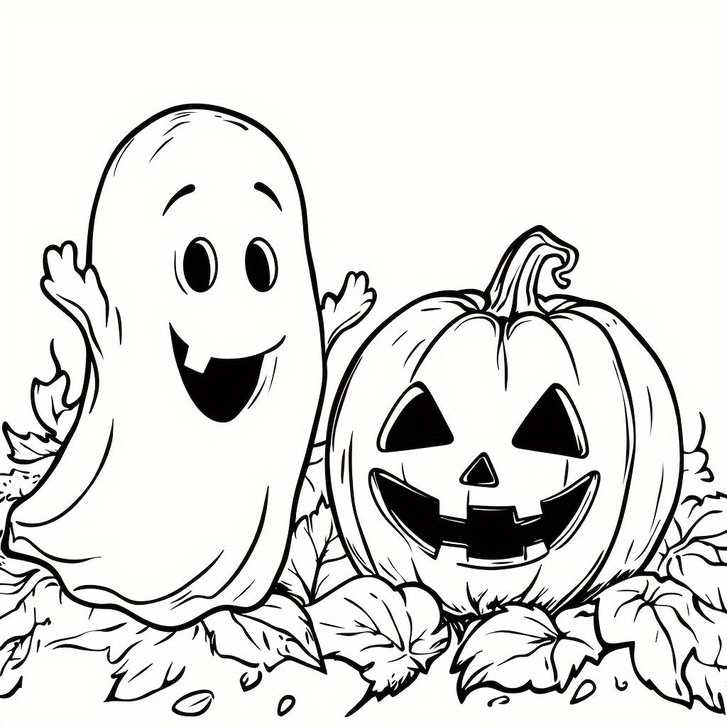 Halloween Coloring Book for Adults, Stress Relief and Relaxation, Valentine's Day Gift, Anti Anxiety Art Therapy