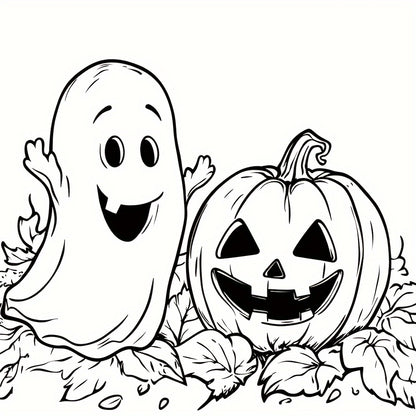 Halloween Coloring Book for Adults, Stress Relief and Relaxation, Valentine's Day Gift, Anti Anxiety Art Therapy