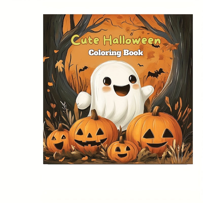 Halloween Coloring Book for Adults, Stress Relief and Relaxation, Valentine's Day Gift, Anti Anxiety Art Therapy