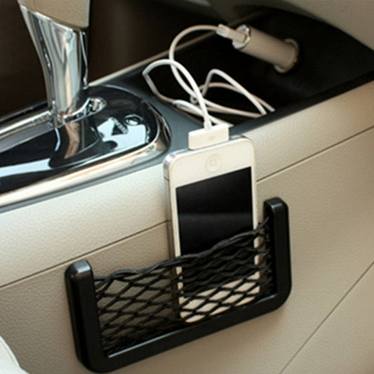 Storage Net Bag, Car Sticker Phone Holder, Car Organizer Accessories for Renault Megane, Duster, Logan, Clio, Laguna,