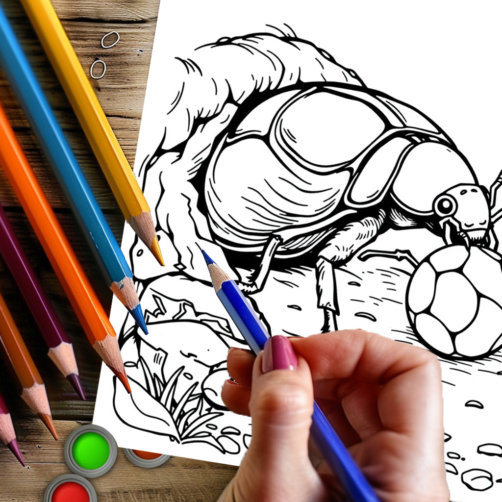 Cute Insects and Bugs Coloring Book for Adults, Colouring Book and Drawing Supplies for Christmas, Thanksgiving